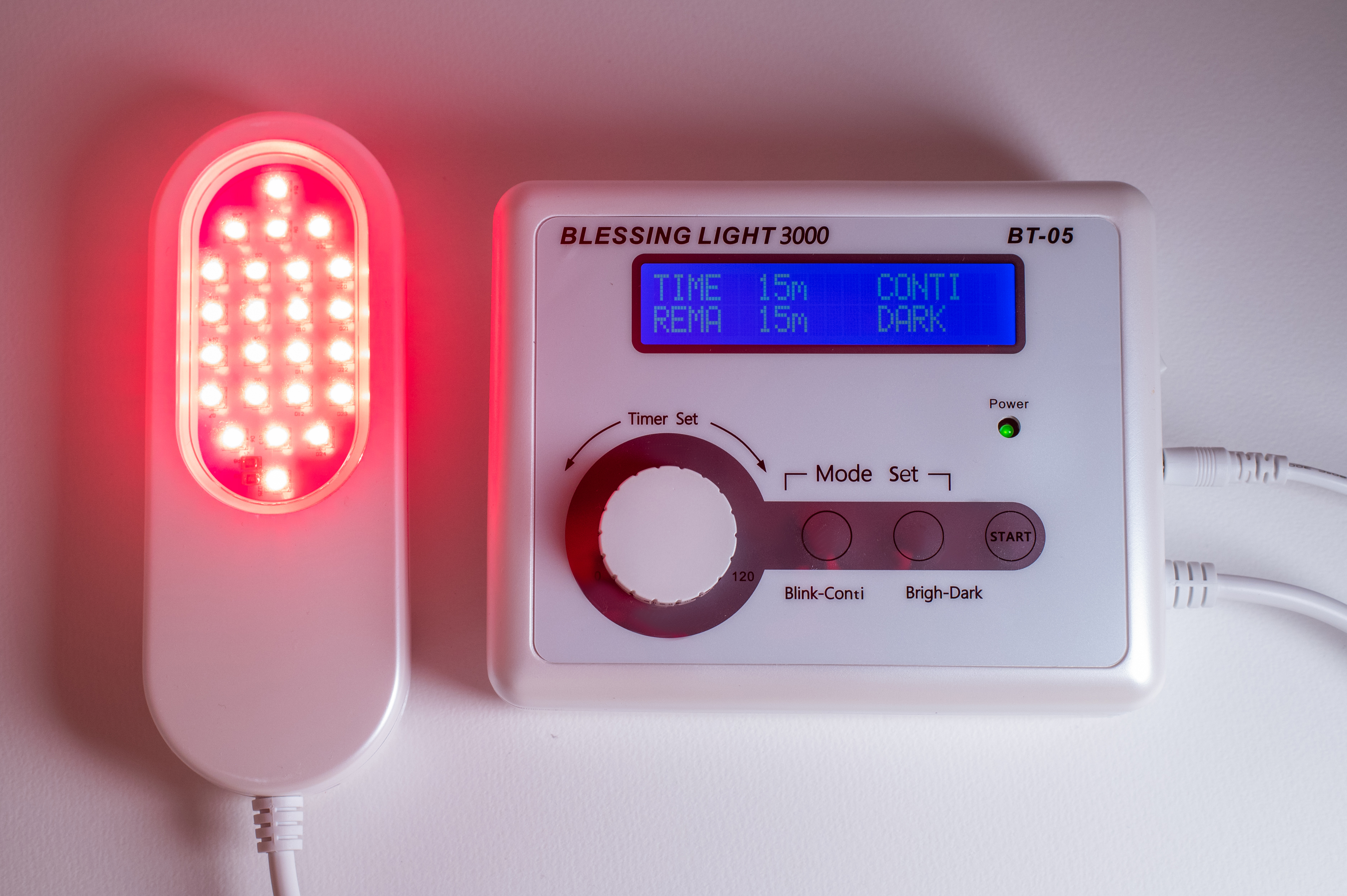 Blessing Light 3000 本体とコントローラー